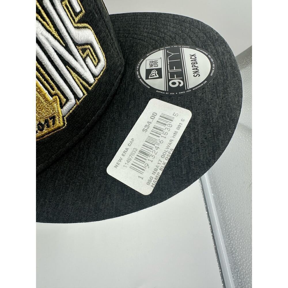 Golden State Warriors 9-FIFTY 2017 NBA Finals Champions New Era Hat Cap Logo 950 - Picture 6 of 6